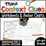 Context Clues Activities: Reading Passages, Worksheets, an