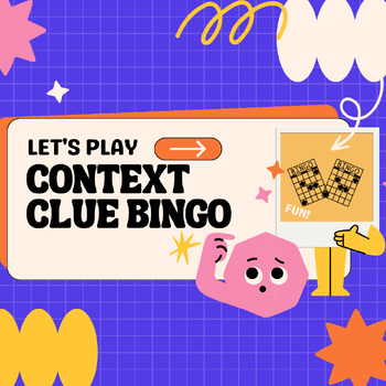 SYNONYM CONTEXT CLUE BINGO Card