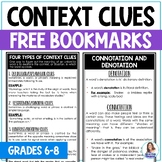 Context Clues Bookmarks