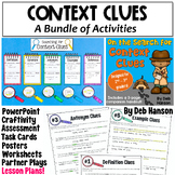 Context Clues Practice Bundle: Worksheets, Task Cards, Act