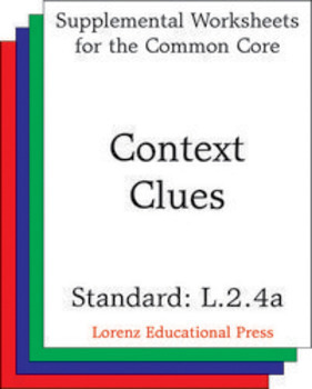 Context Clues Worksheet 2.4