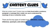 Context Clues- Celebrity Tweet Edition