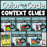 Context Clues Color by Number Mega Bundle