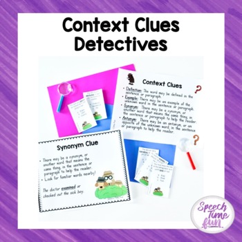 Preview of Context Clues Detectives