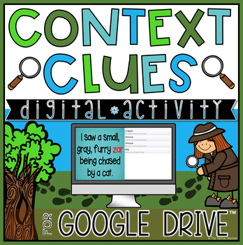 Preview of Context Clues Digital Activity for Google Drive™