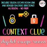 Context Clues Digital Escape Room - The California Gold Rush
