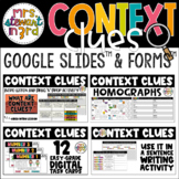 Context Clues Digital Reading Activities Google Slides™ & Google Forms™