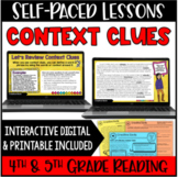 Context Clues (Fiction and Nonfiction): Self-Paced Reading
