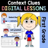 Context Clues First Grade Interactive Google Slides | Dail