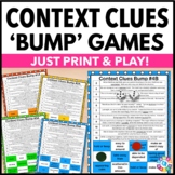 Context Clues Games Worksheets Reading Center Vocabulary A