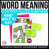 Context Clues | Greek & Latin Roots | Fourth Grade Grammar Games