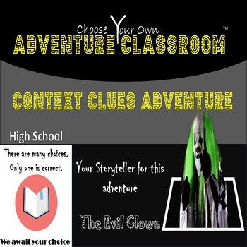 Preview of Context Clues (High School)  | The Adventure Classroom