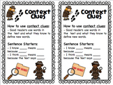 Context Clues Interactive Notebook Pages