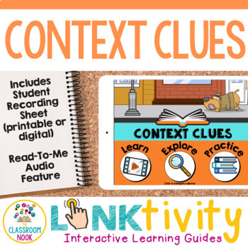 Preview of Context Clues LINKtivity® (Types of Context Clues)