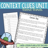 Context Clues Lesson Plans and Activities for One Week - LOW PREP