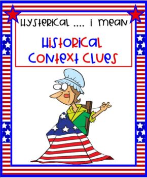 Preview of Context Clues An American Historical Lesson SMARTBOOK