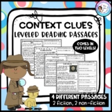 Context Clues Leveled Reading Passages
