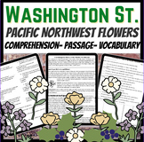 Context Clues Pacific NW Native Flowers Passage w/ Vocab. 