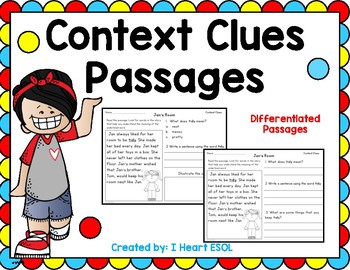 Preview of Context Clues Passages