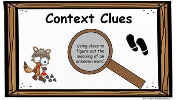 Preview of Context Clues Pear Deck Google Slides Presentation - REMOTE or Classroom Use