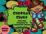 Context Clues PowerPoint Distance Learning