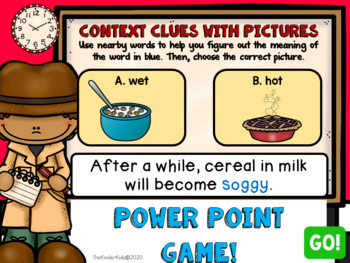 Context Clues Powerpoint Game By The Kinder Kids Tpt