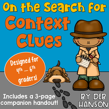 Preview of Context Clues PowerPoint Lesson for 4th, 5th, 6th grade