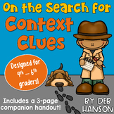 Context Clues PowerPoint Lesson for 4th, 5th, 6th grade