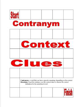 Preview of Context Clues Practice Games and Activities Bundle