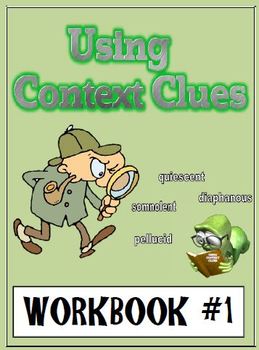 Preview of Context Clues Practice Workbook #1