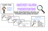 Context Clues Presentation - Introduction to Finding Conte