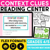 Context Clues Reading Center for Nonfiction - Vocabulary G