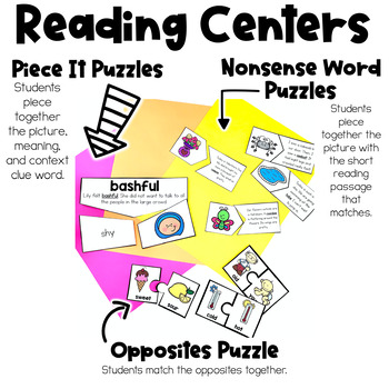 Context Clues Reading Unit RI.1.4 by Missing Tooth Grins | TPT