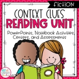 Context Clues Fiction Reading Unit With Centers THIRD GRADE