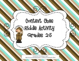 Context Clues Riddle Activity Center