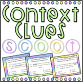 Context Clues SCOOT! Game, Task Cards or Assessment