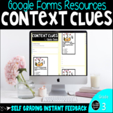 Context Clues Self Checking Google Forms