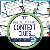 Context Clues Digital Task Cards Test Prep (Set 1)