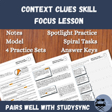 StudySync Pairing - Context Clues Skill Focus Lesson