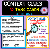 Context Clues Task Cards- DISTANCE LEARNING
