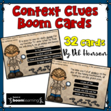 Context Clues Task Cards: BOOM Cards