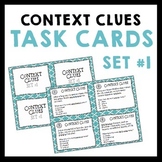 Context Clues Vocabulary Task Cards {Set #1}