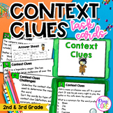 Context Clues Task Cards Nonfiction - 2nd & 3rd Grade Read