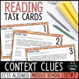 Context Clues Task Cards | Reading Comprehension | PDF & D