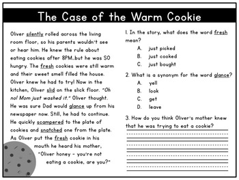 Context Clues: Task Cards, Reading Passages, Exit Slips | TpT