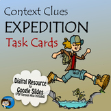 Context Clues Task Cards and Google Slides
