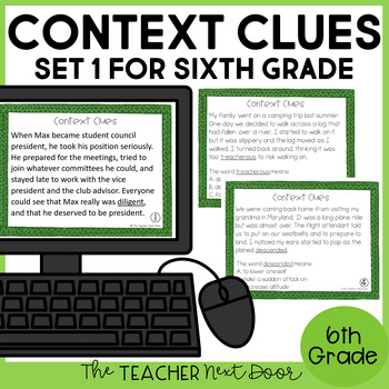 clues task 5th 6th teacherspayteachers