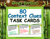 Context Clues Task Cards and Test