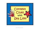 Context Clues Task Cards with Sea Life, Ocean Creatures, f