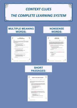 Preview of Context Clues: The Complete Learning System